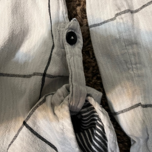 VNTG Vans Off the Wall hooded flannel L/S button up shirt. Juniors L, $18 OBO - Picture 4 of 5